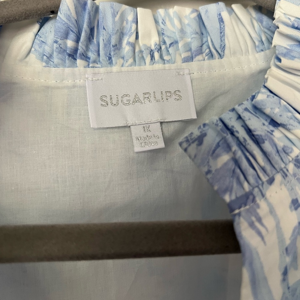 Sugar lips blue and white dress - Picture 3 of 3